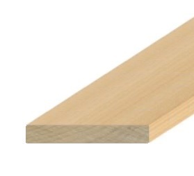 1/2" x 3-1/2" Clear Pine