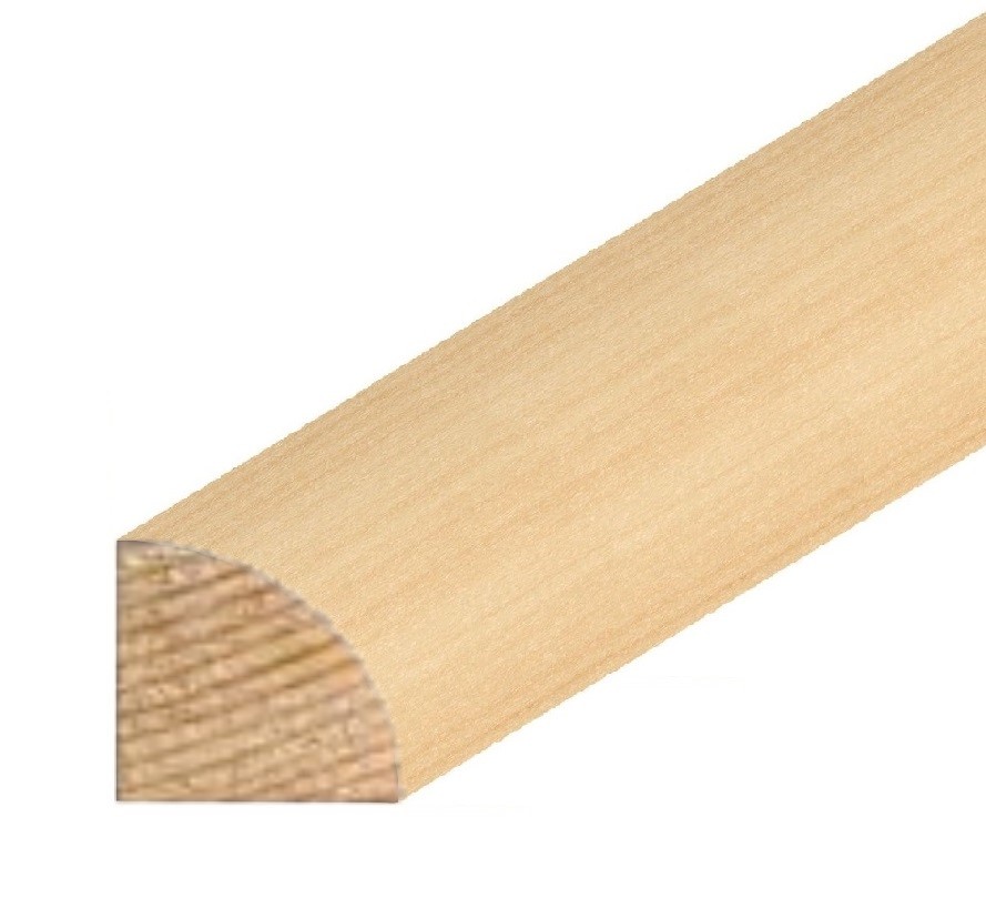 3/8" x 3/8" Pine Quarter Round