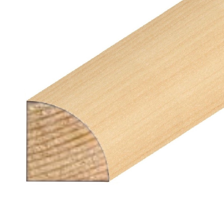 3/4" x 3/4" Pine Quarter Round