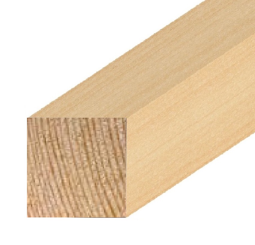 3/4" X 3/4" Pine Square