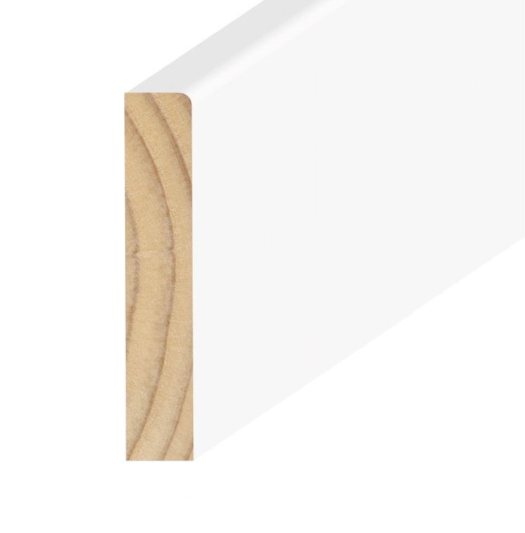 9/16" x 3-1/2"&nbsp;&nbsp;Premium&nbsp;&nbsp;Round Edge Baseboard