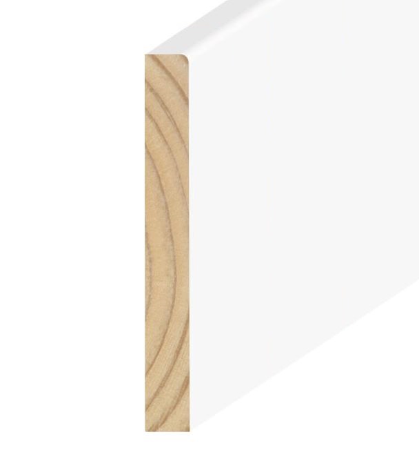9/16" x 5-1/2"&nbsp;&nbsp;Premium Round Edge Baseboard