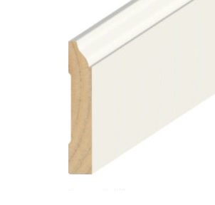 9/16" x 3-1/4" Primed Coronado Baseboard