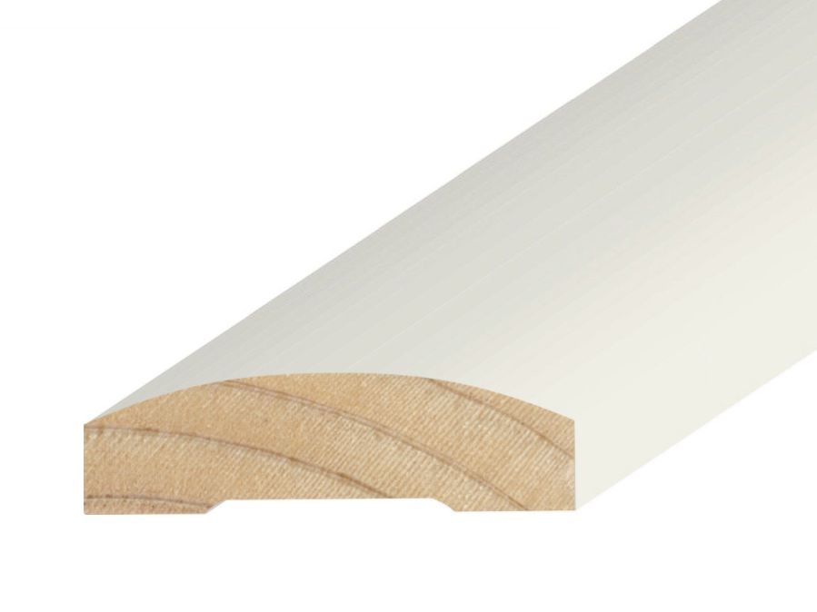 9/16" x 2-1/4" Primed Oval Casing