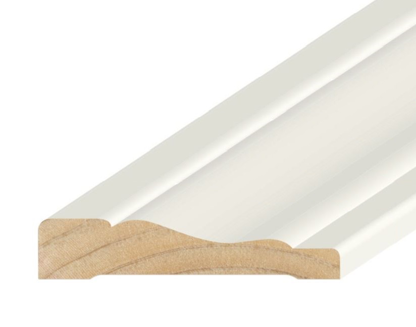 5/8" x 3-1/4" Primed Moulded Casing