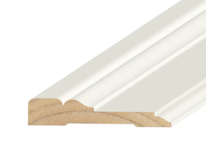 11/16" x 3-7/16" Primed Shasta Casing