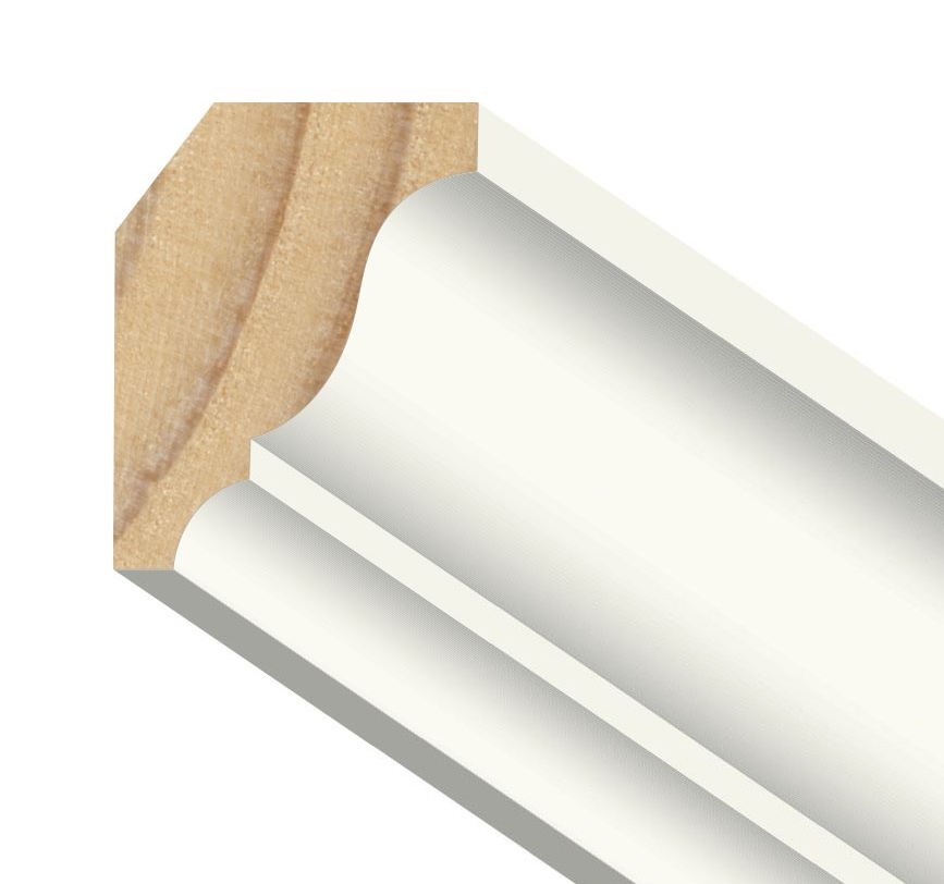 9/16" x 1-5/8" Primed Crown Moulding