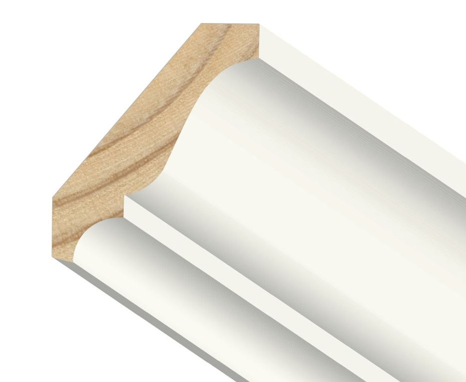 9/16" x 2-3/4" Primed Crown Moulding