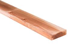 2" x 6" Construction Heart Redwood S4S