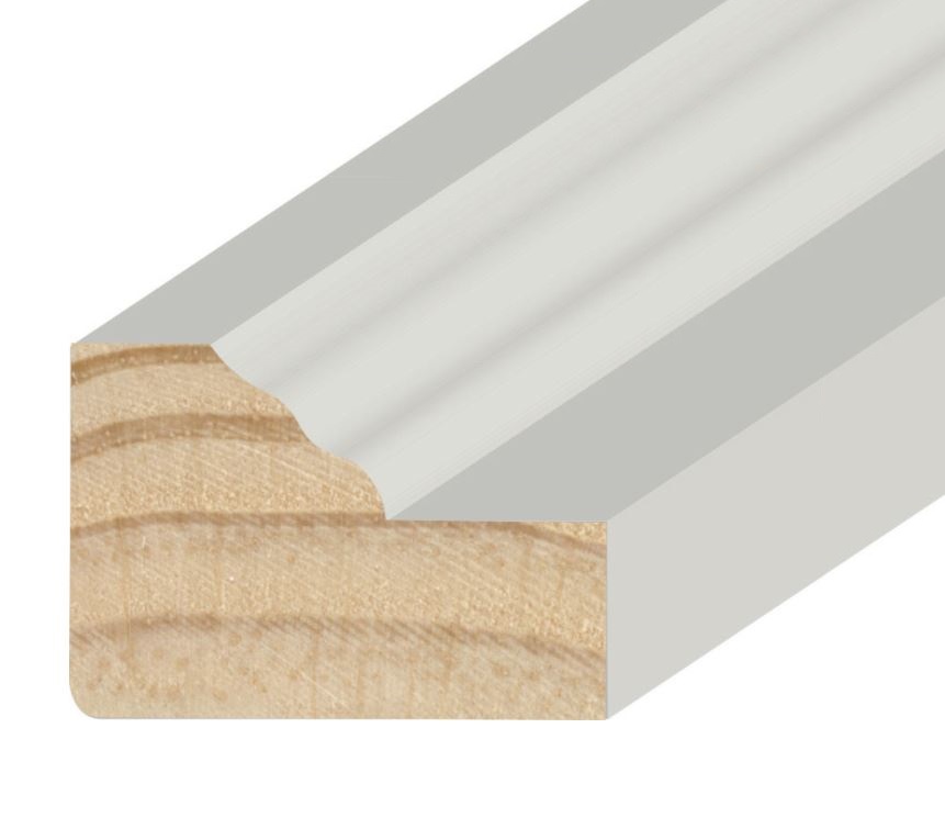 1-1/16" x 1-3/8" Brick Mould Pressure Treated