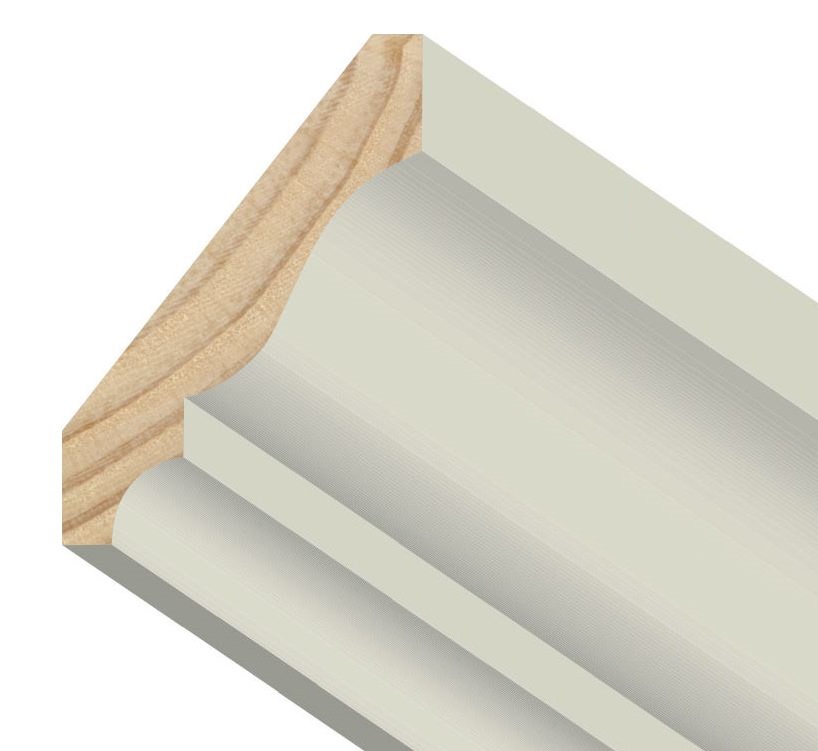 5/8" x 3-5/8" Primed Crown Pressure Treated