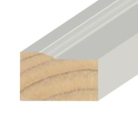 1-1/4" x 2" Pine Brick Mould Pressure Treated