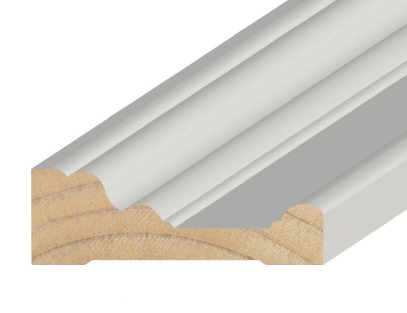 1-1/16" x 3-1/4" Primed Howe Casing Pressure Treated