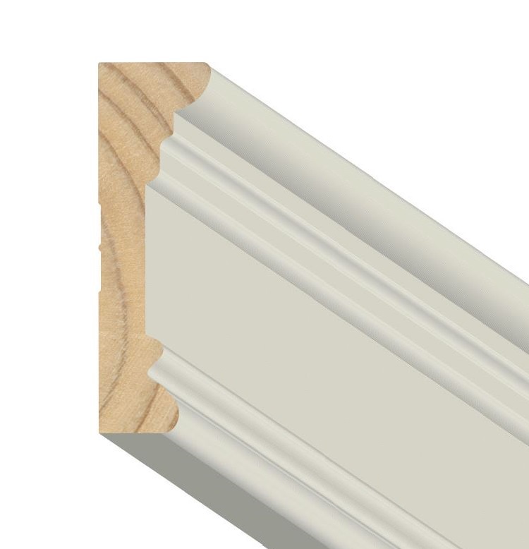 1-3/16" x 4-1/4" Primed Architrave Pressure Treated