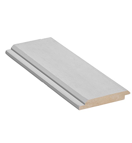 1" x 6" V-Rustic Clear Finger-Jointed KD Redwood Primed