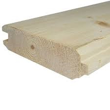 2" x 6" Select KD T&G 4V-Joint Pine Smooth 1 Face