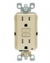 GFCI TAMPER RESIST IVORY 15A
