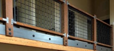 3' x 6' Black Smokey Mountain Hog Panel 