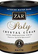 ZAR Crystal Clear Interior Matte Poly QT