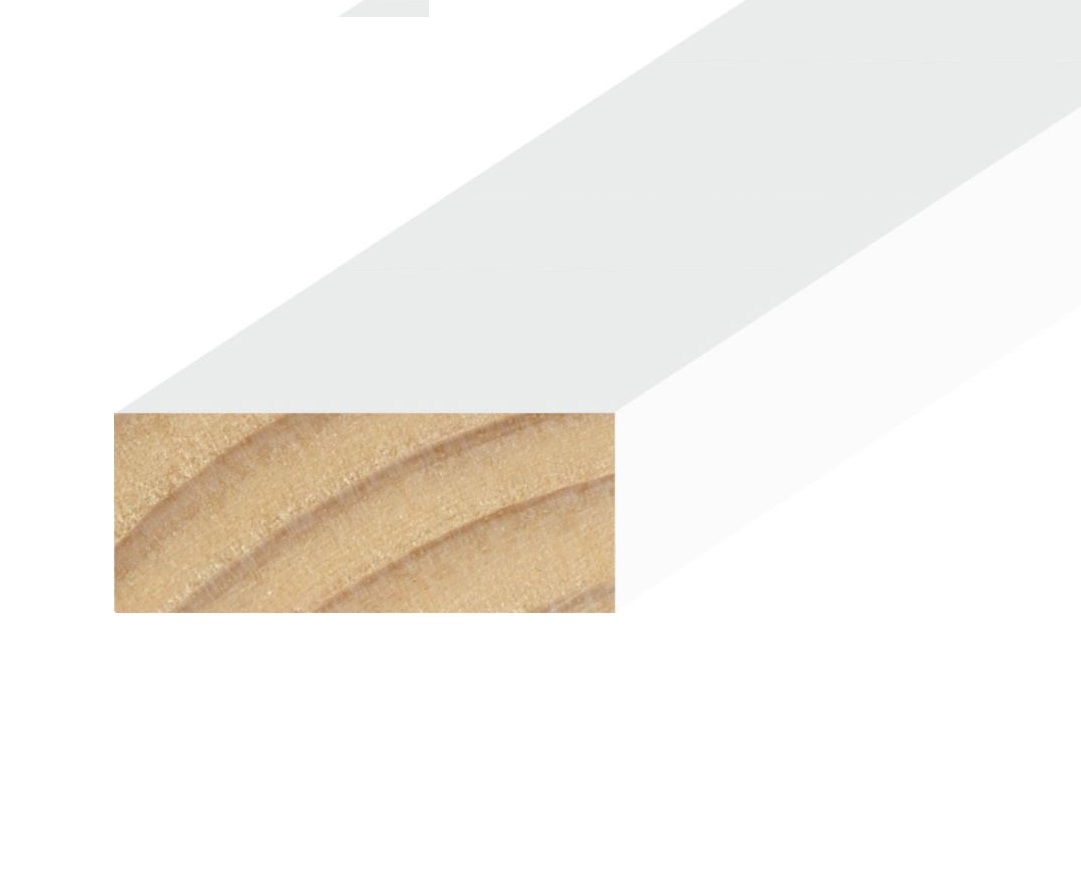 3/4"X 1-5/8 PRIMED PINE S4S