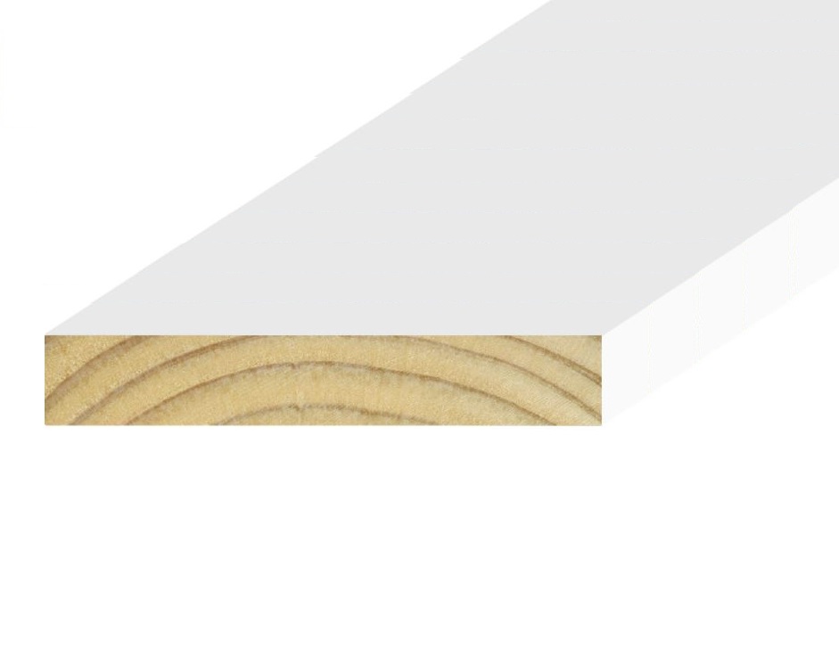 3/4 X 5-1/2 FJ PRIMED S4S PINE