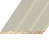 1" x 10" Finger Jointed 3 Lap Primed Pine