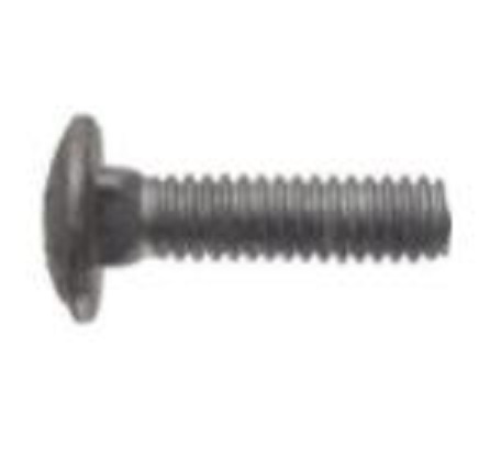 1/2 GALVANIZED CARRIAGE BOLTS