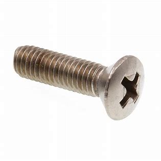 Stainless Steel #8-32 x 3/4" Philips Oval Head Machine Screw