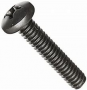 Black #6-32 x 1-1/4" Philips Pan Head Machine Screw