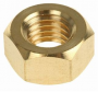 Brass #10-32 Hex Nut