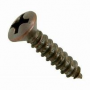 Bronze #8 x 1" Philips Oval Head Sheet Metal Screw