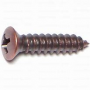 Antique Copper #8 x 3/4" Philips Oval Head Sheet Metal Screw