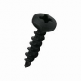 Black #12 x 2" Philips Pan Head Sheet Metal Screw