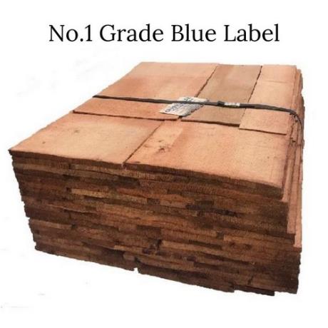 #1 Cedar Shingles Non-Fire Rated - 25SF Bundle 