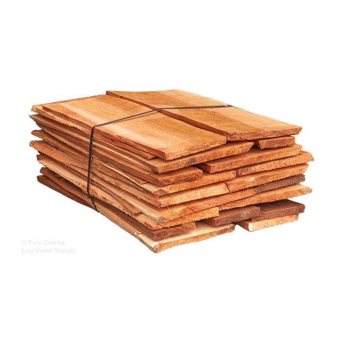 Medium Cedar Shakes Non-Fire Rated - 20SF Bundle 