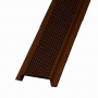 CONTINUOUS EAVE VENT BROWN 8'